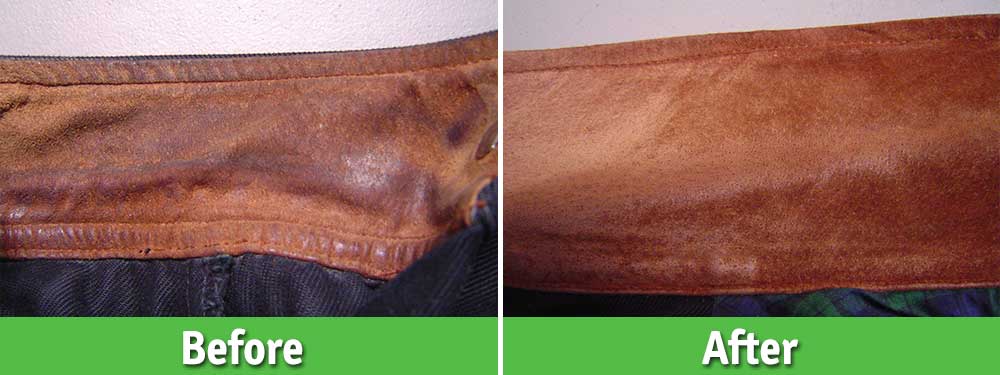 Before/After Leather