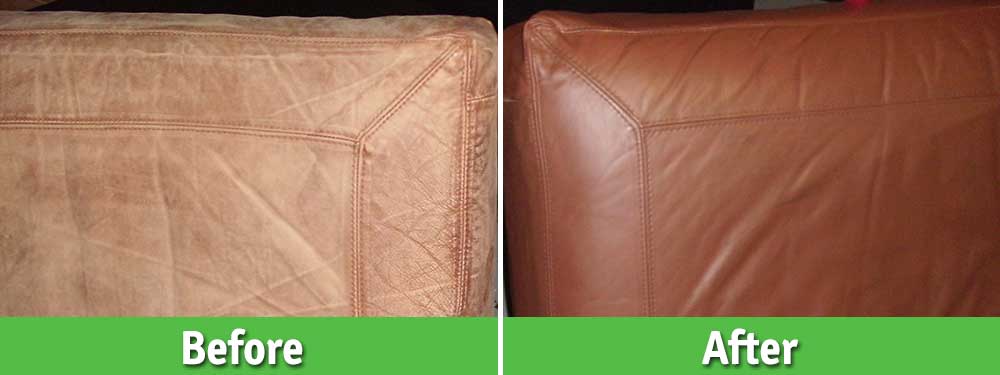 Before/After Leather